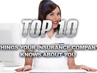 What Your Insurance Company Knows About You